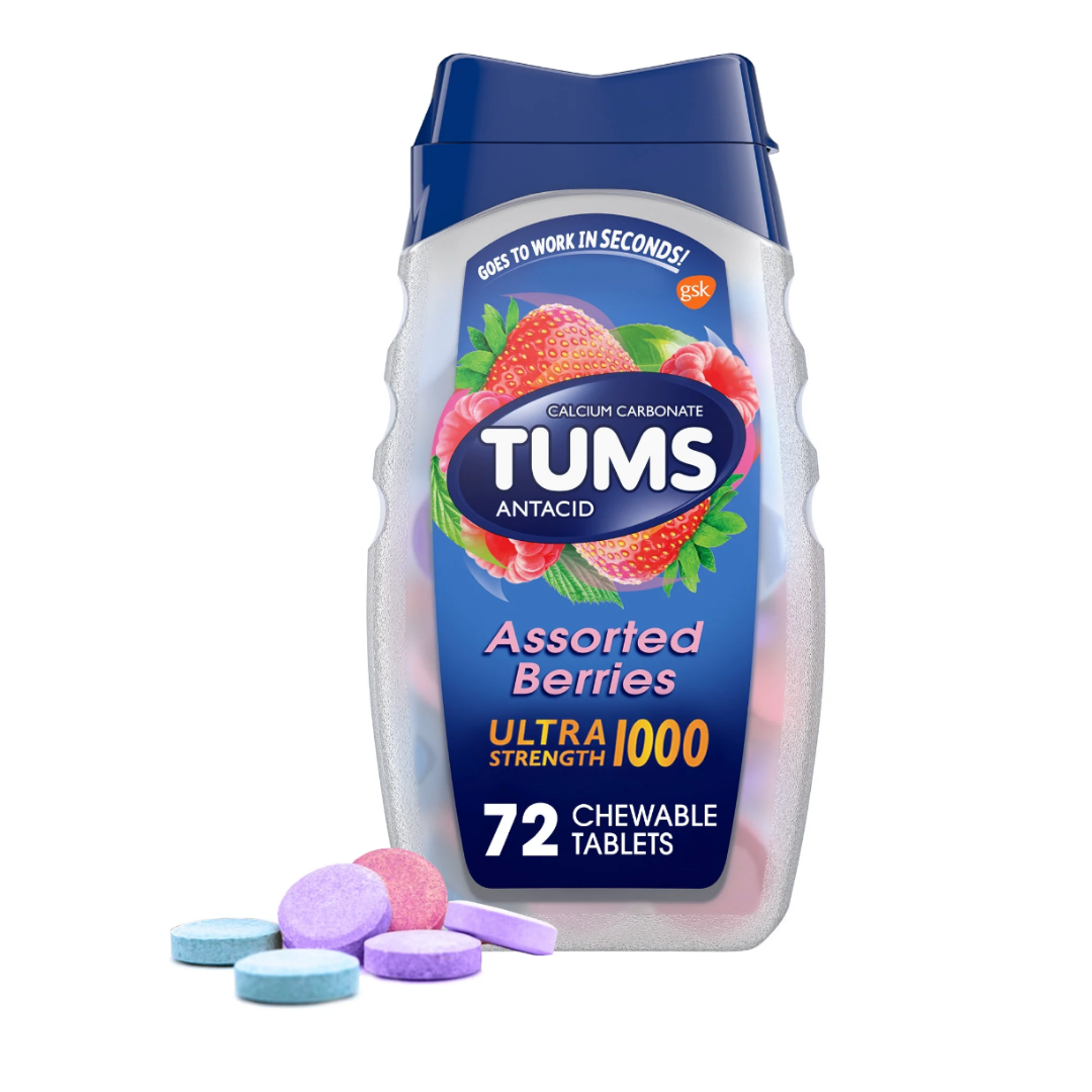 Tums Antiacido ultra efectivo 72 Tabletas