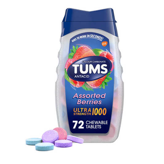 Tums Antiacido ultra efectivo 72 Tabletas
