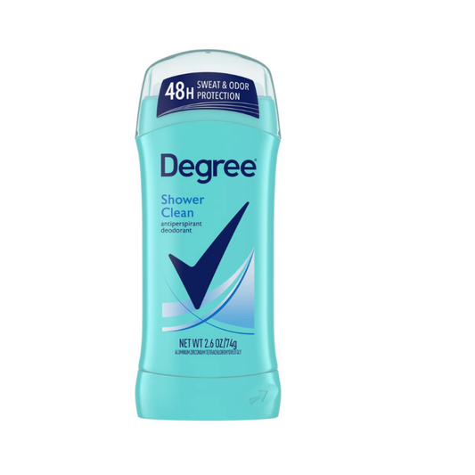 Desodorante Antitranspirante Degree Shower Clean para Mujer 74 g