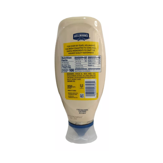 Hellmann's Real Mayonesa 739 ml