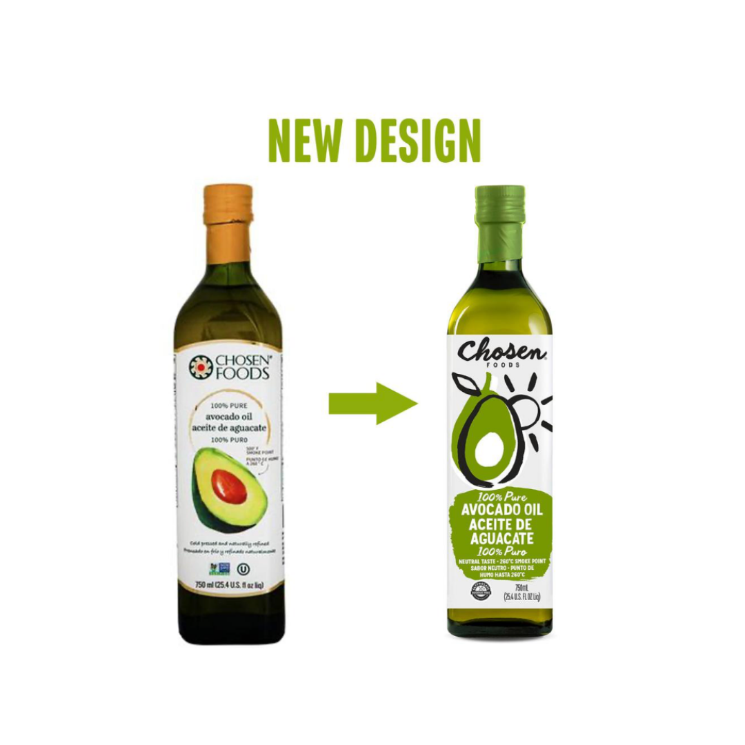 Aceite de Aguacate Puro Chosen Foods 750 mL