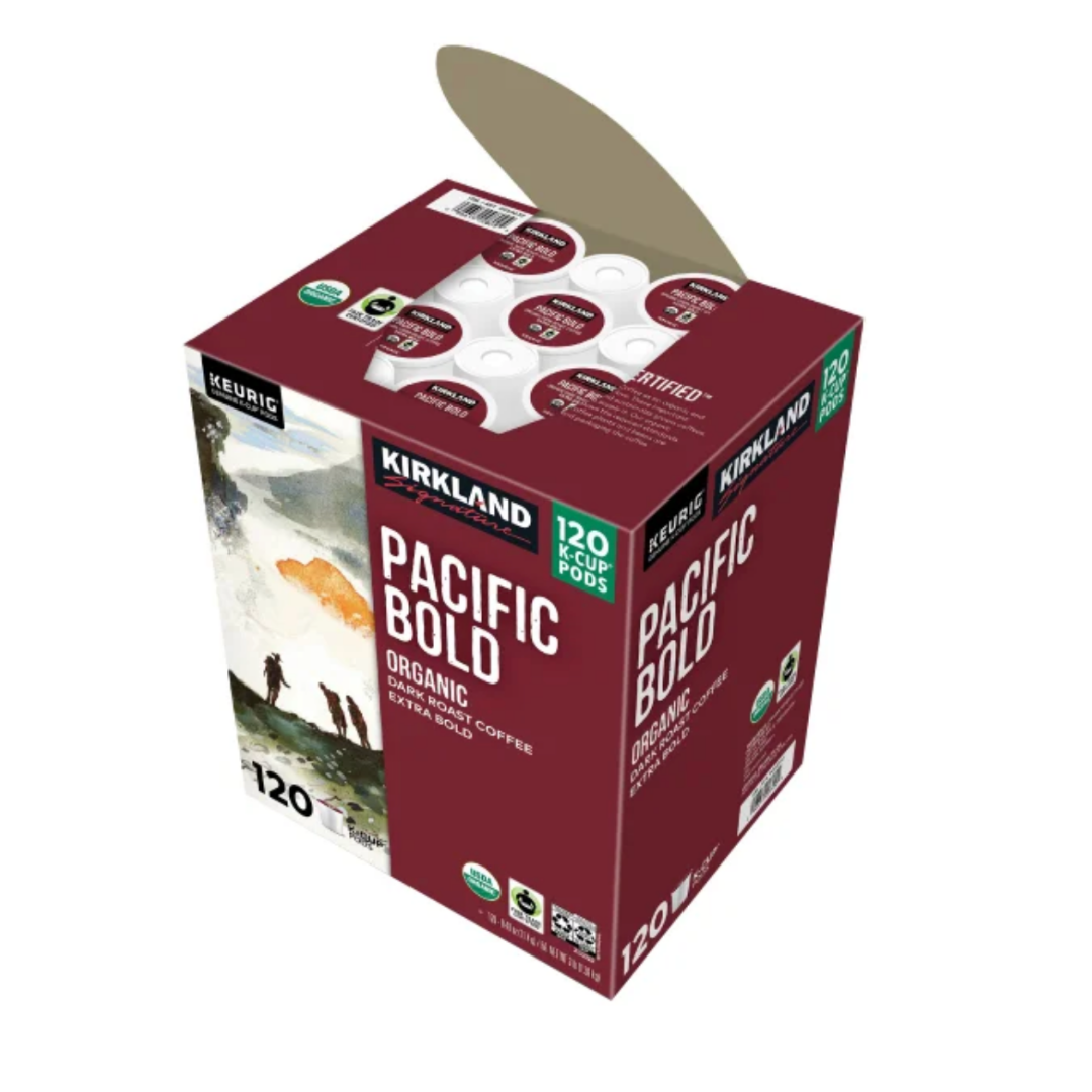 Capsulas de Café Orgánico Kirkland 120 Und