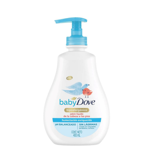 Dove Jabón Líquido para Bebé 400 mL