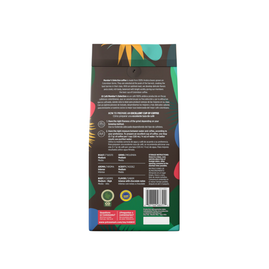 Café tostado y molido Member's Selection (Arábica) 2.2 lb