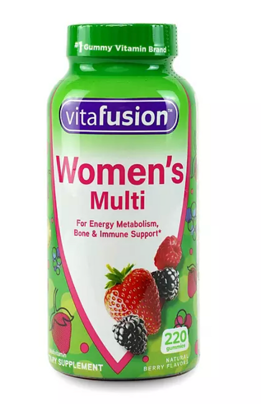 VitaFusion multivitamínico Mujer 220 gomitas