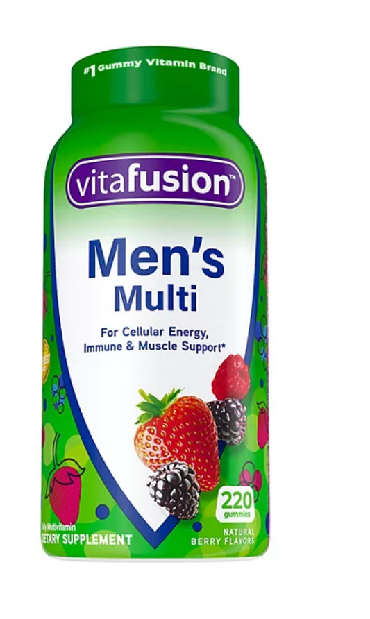 VitaFusion multivitamínico Hombre 220 gomitas