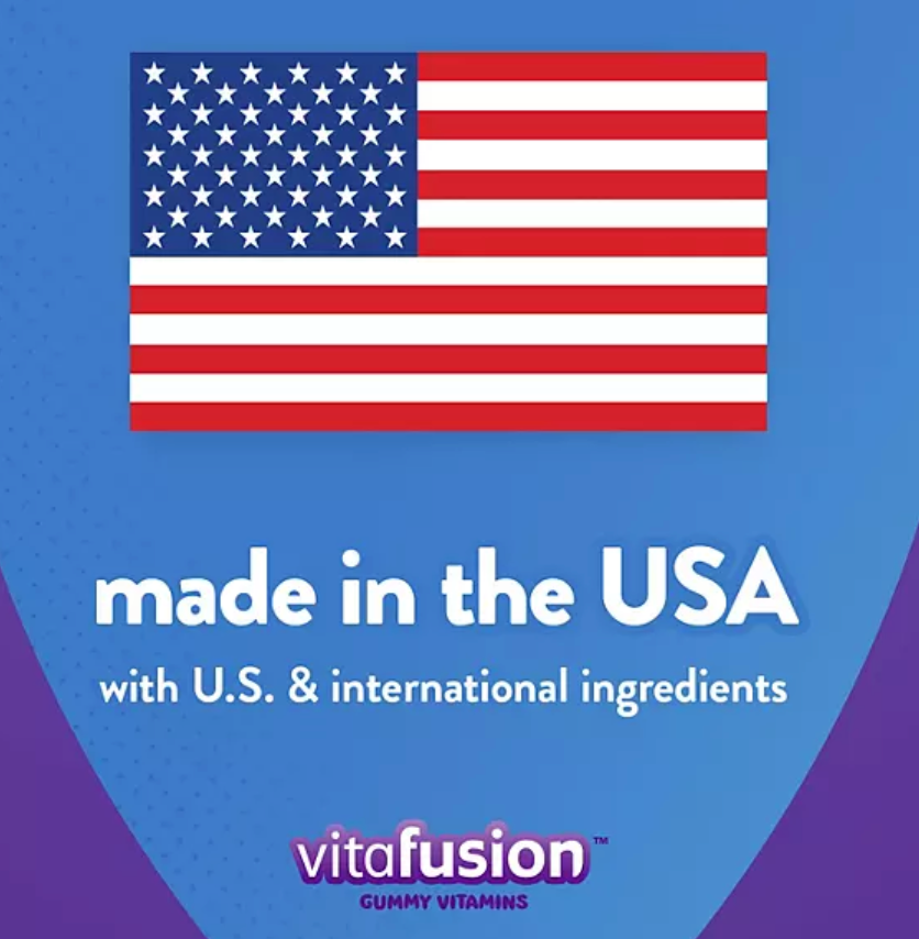 VitaFusion multivitamínico Hombre 220 gomitas