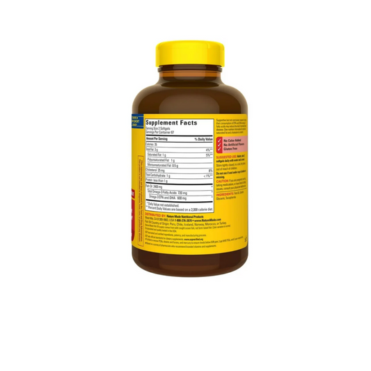 Aceite de Pescado (Omega 3) Natural Made 2400 mg 134 Capsulas